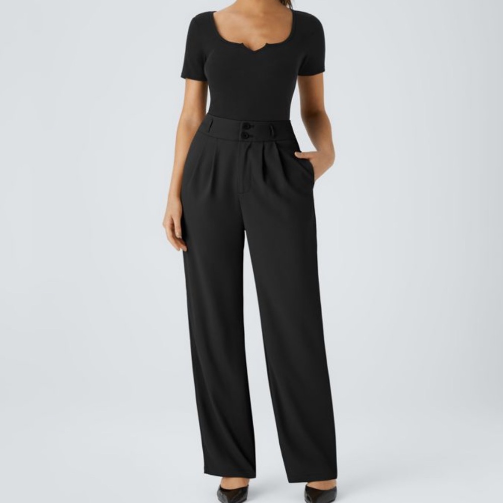 Elegant Black Women's Pants